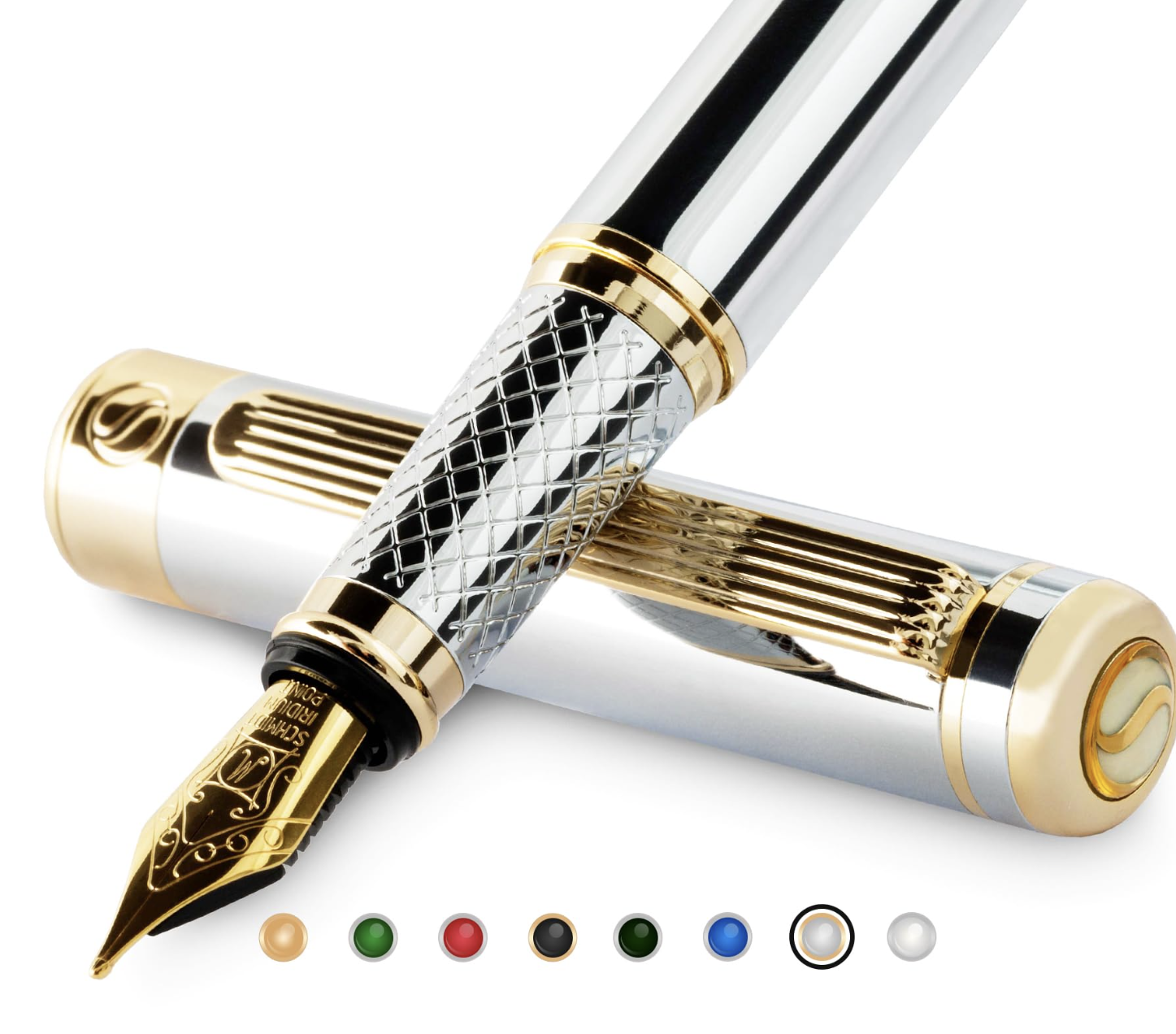 A finely crafted luxury fountain pen that combines functionality with timeless elegance