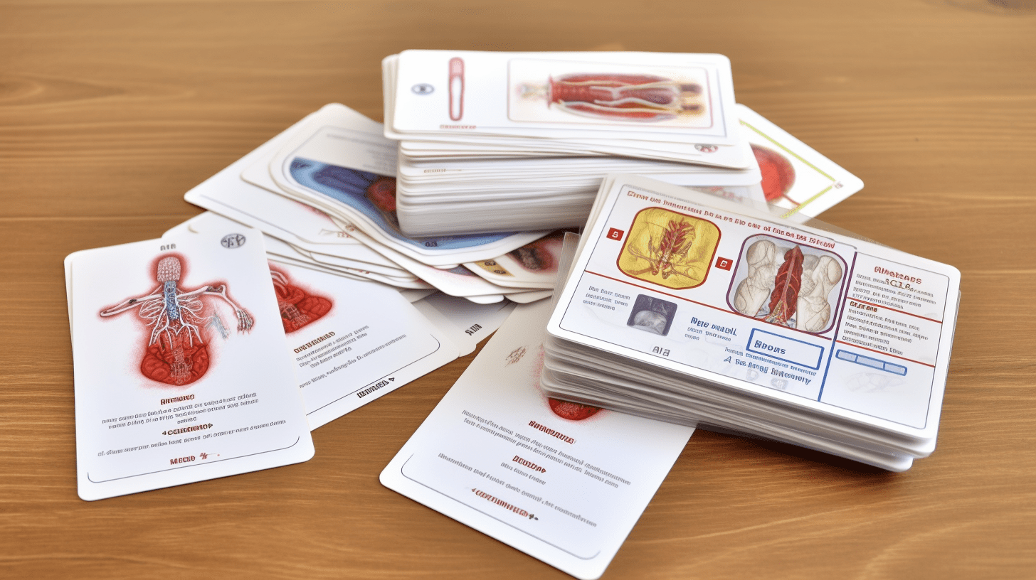 Medical flashcards are a quick and efficient way to memorize important terms