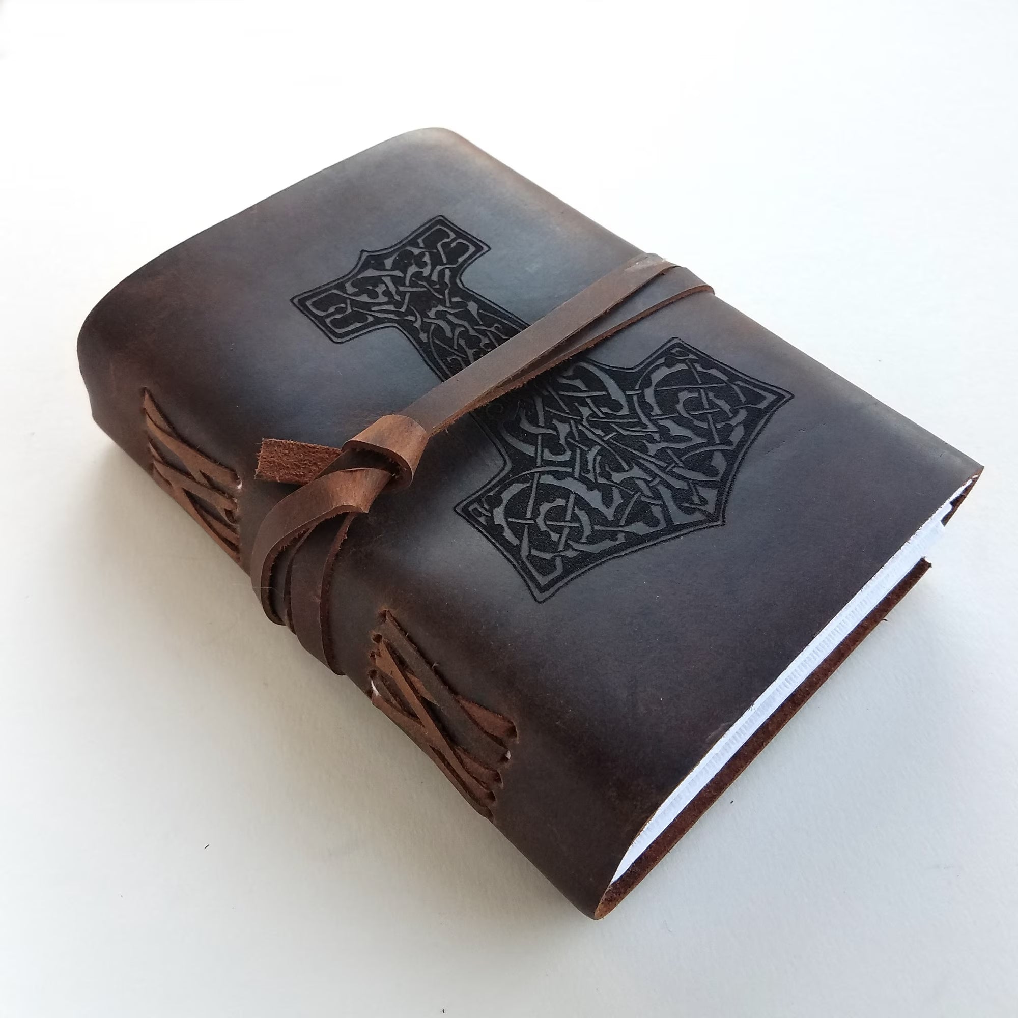 Chronicle adventures in Odin's ravens leather journal