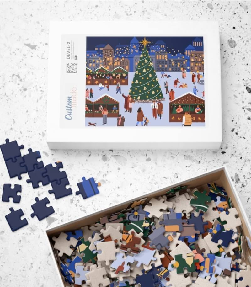 Personalized Puzzle makes for a thoughtful and engaging custom gift