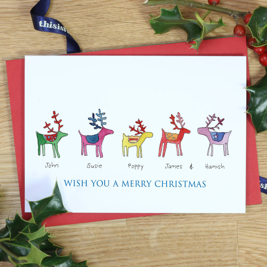 Reindeer with Attitude Card brings humor to the holidays