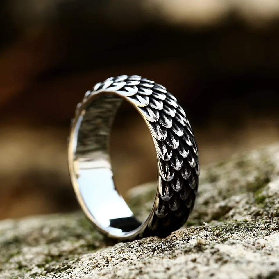 Embrace resilience with Sigurd's Dragon Scale Ring