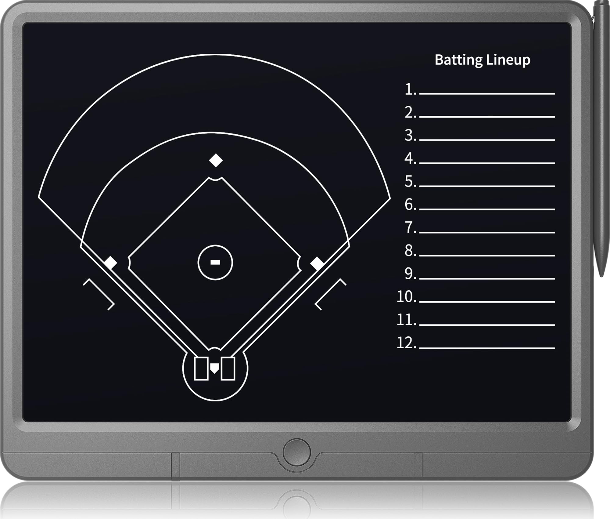 Softball strategy board enhances game tactics