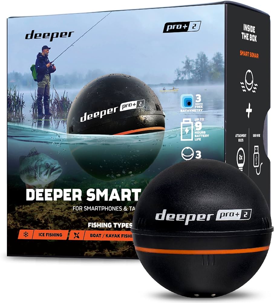 Locate your catch with sonar-enabled fish finder