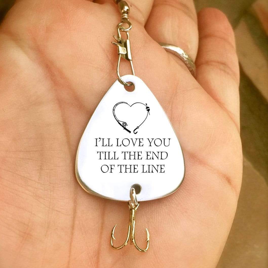Personalized Engraved Fishing Hook To My Boyfriend I Ll Love You T Wrapsify