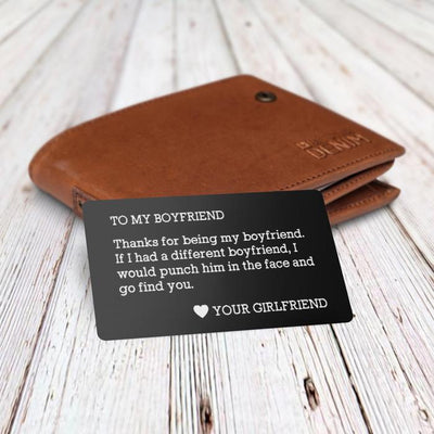 wallet for boyfriends birthday