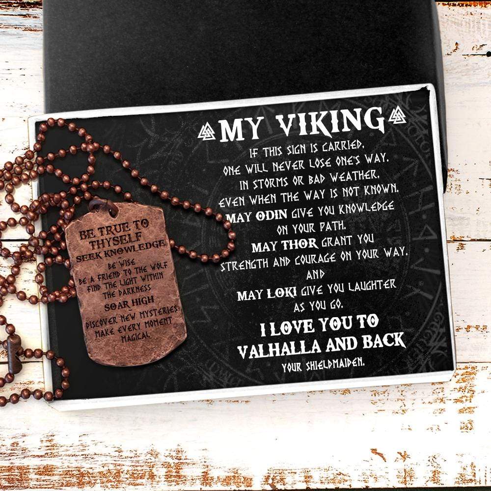 Vintage Dog Necklace My Viking Find The Light Within The Darkn Petlovegift