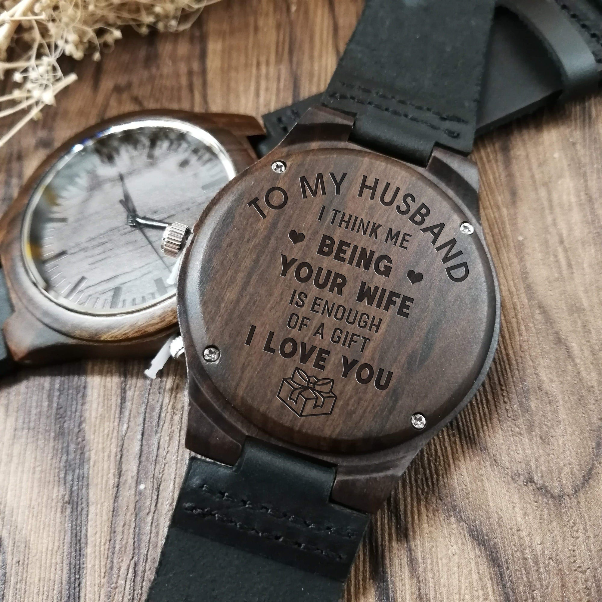 wooden watch for wife