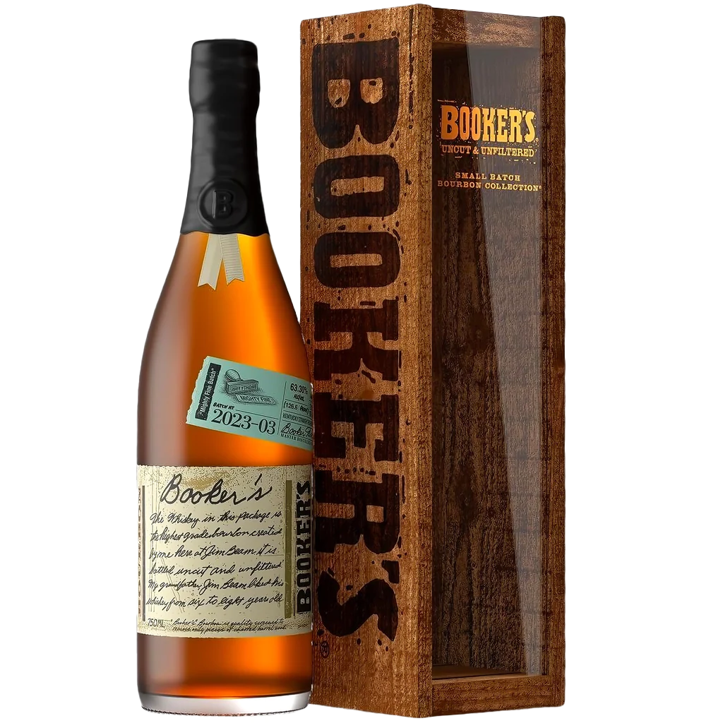 Bookers Whiskey, Kentucky Straight Bourbon - 750 ml