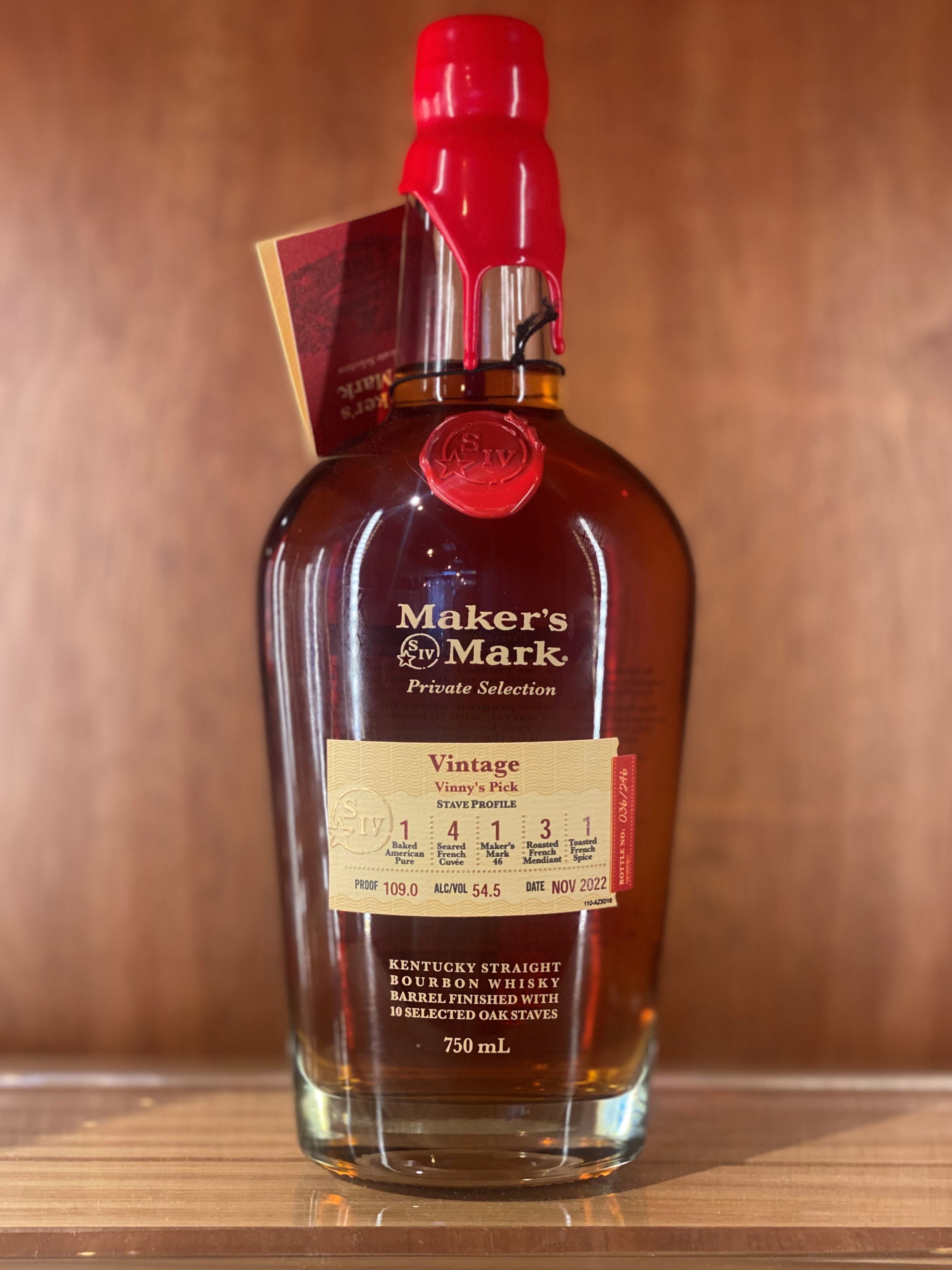 Makers Mark Bourbon Whiskey 750mL - Wally's Wine & Spirits