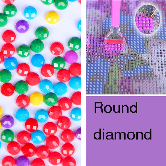 Square Crystal Drills - Rainbow Set - Diamond Painting Drills