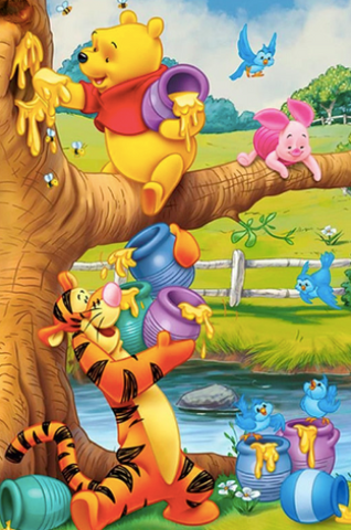 Winnie the Pooh Diamond Painting -  Norway