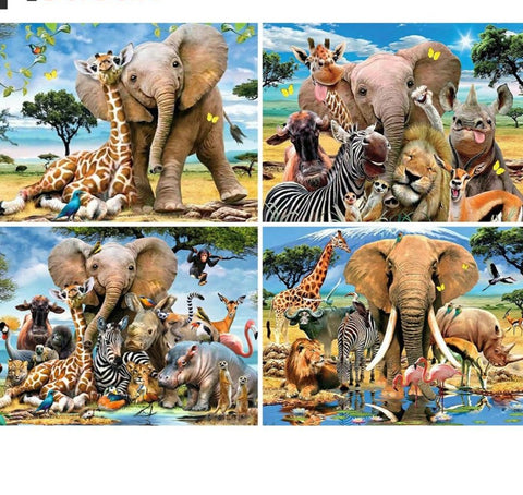 Noah's Ark Animal World - 5D Diamond Painting Kit– Diamond Paintings Store