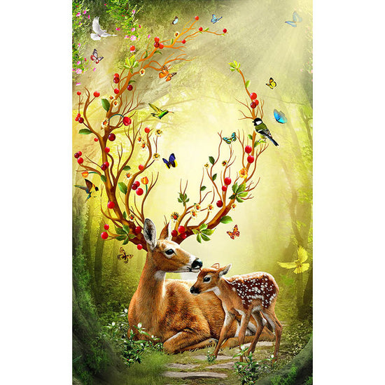 Majestic Deer Diamond Painting Kit, 15 Patterns to Choose, On Sale– Diamond  Paintings Store