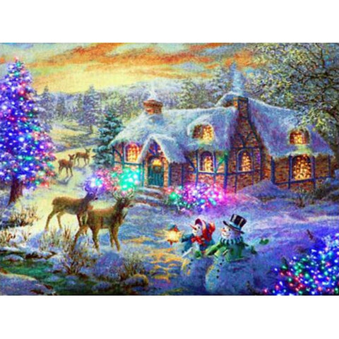 Christmas Village Premium DIY Diamond Painting Kit Full - Christmas  Landscapes – Heartful Diamonds