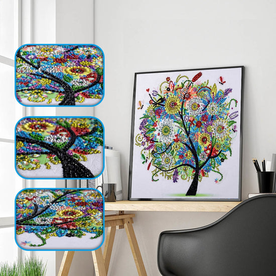 🔥LAST DAY 80% OFF-Four Seasons Tree – Diamond Art Paintin®