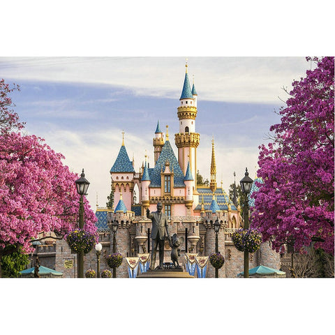 Paris disney castle, diamond painting diy kit ds809