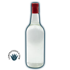 Botella de Tequila Blanco white label