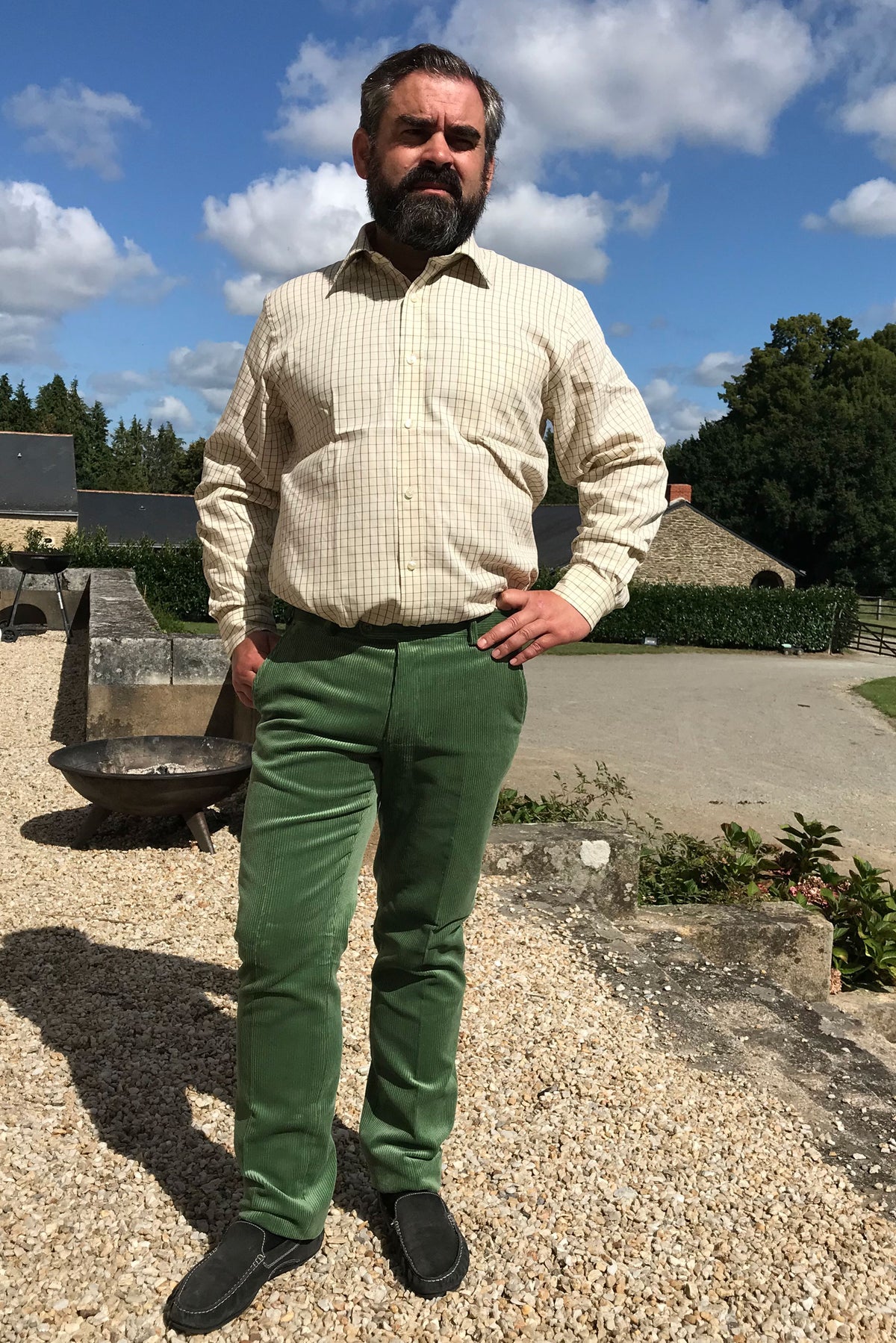 Pantalon Velours Homme Chasse Chamois – Sunday Fox