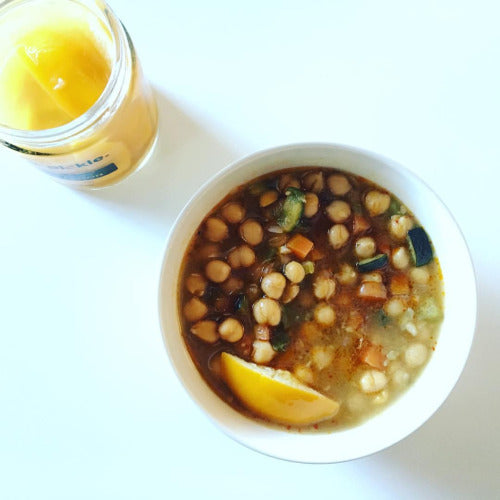 salt preserved meyer lemon lemons served with stew and soup preserved lemon