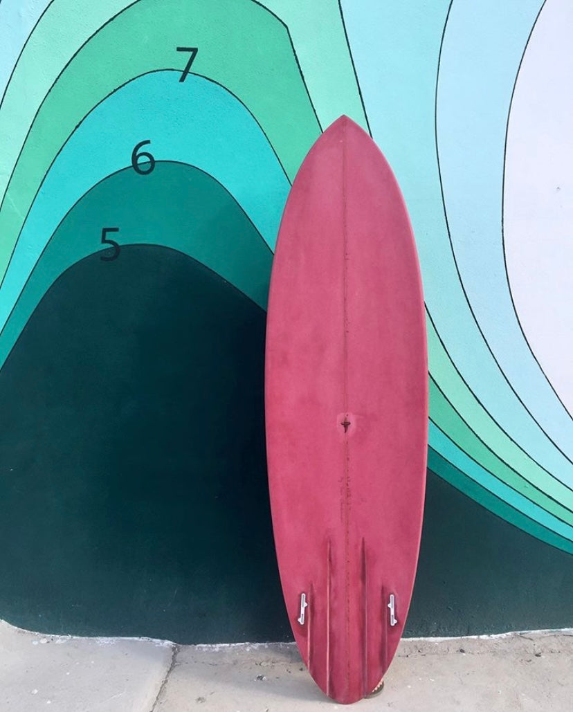 retro surfboard shaper Durban - Sam Christianson WSL Safari Surf