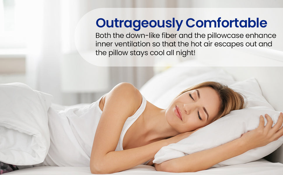 Microfiber Pillow for Sleeping | Cloud Pillow | Microfiber Pillow ...