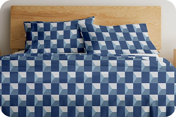 maze window bedsheet