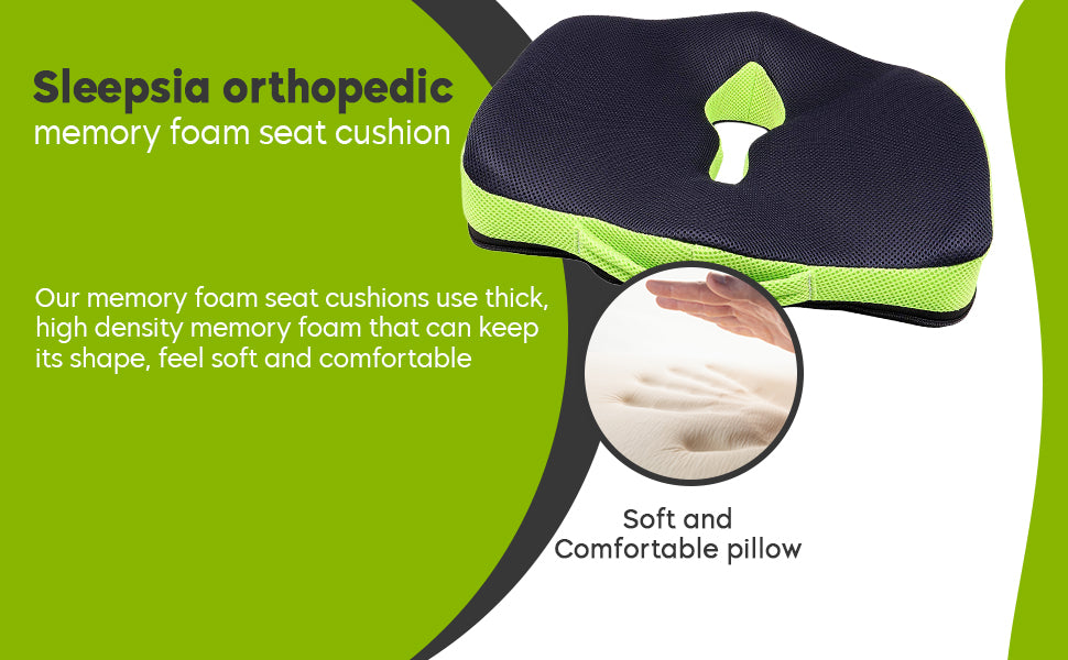 Coccyx Orthopedic Foam Ventilated Seat
