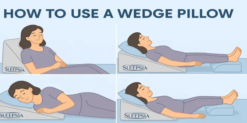How to Use a Wedge Pillow