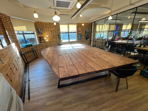 Bespoke Wooden Boardroom Table