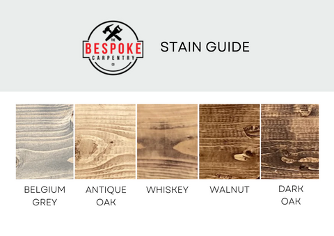 Reclaimed wood desk stain guide