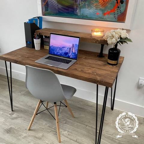 solid wood computer desks