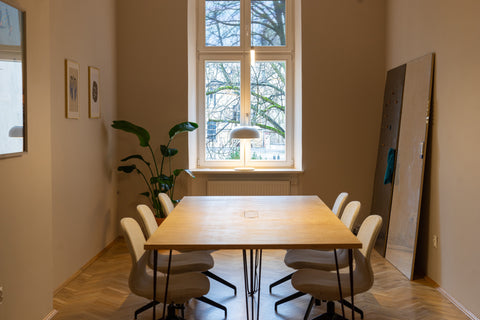 Wooden conference tables