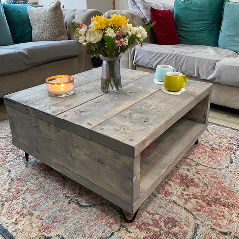 square coffee table