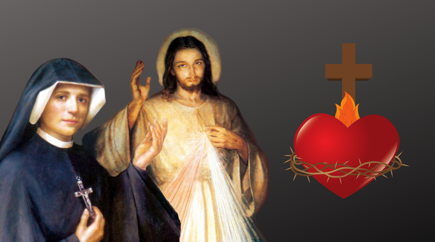 День Святого Фаустина открытка. День Святого Фаустина. Иисус и Святая Фаустина. Праздник Фаустина.