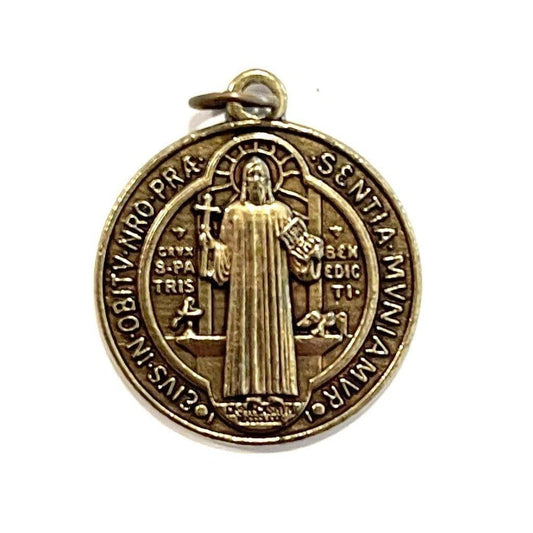 Medalla de San Benito de 2 - Exorcismo - Medalla De San Benito - Bendito –  Catholically