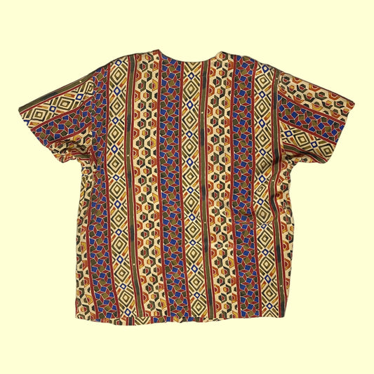 Vintage exotic blouse - L