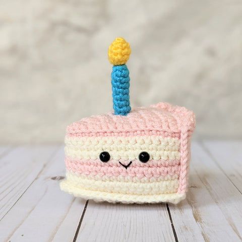 Crochet Birthday Cake Pattern, Amigurumi Birthday Party Ideas