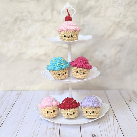 Crochet Birthday Cake Pattern, Amigurumi Birthday Party Ideas