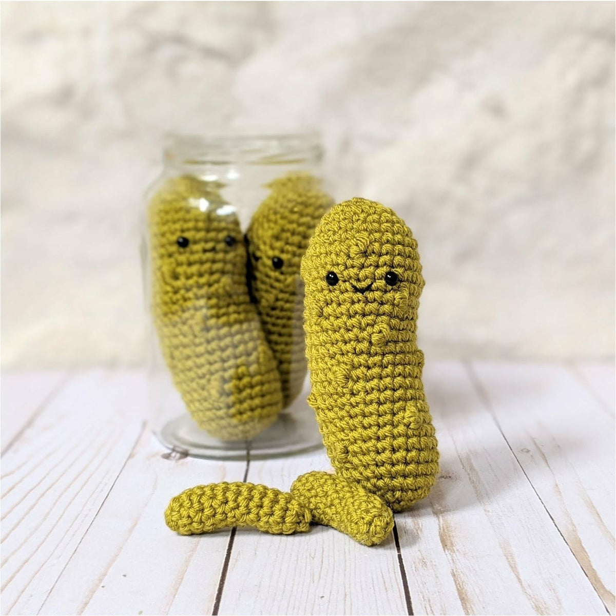 Crochet Pattern Beginner Crochet Pickle Play Food Amigurumi Veget