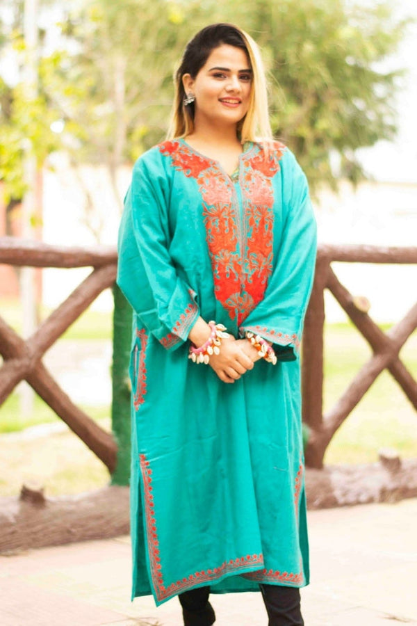 Buy Kashmiri Phirans Online | Kashmiri Dress For Ladies