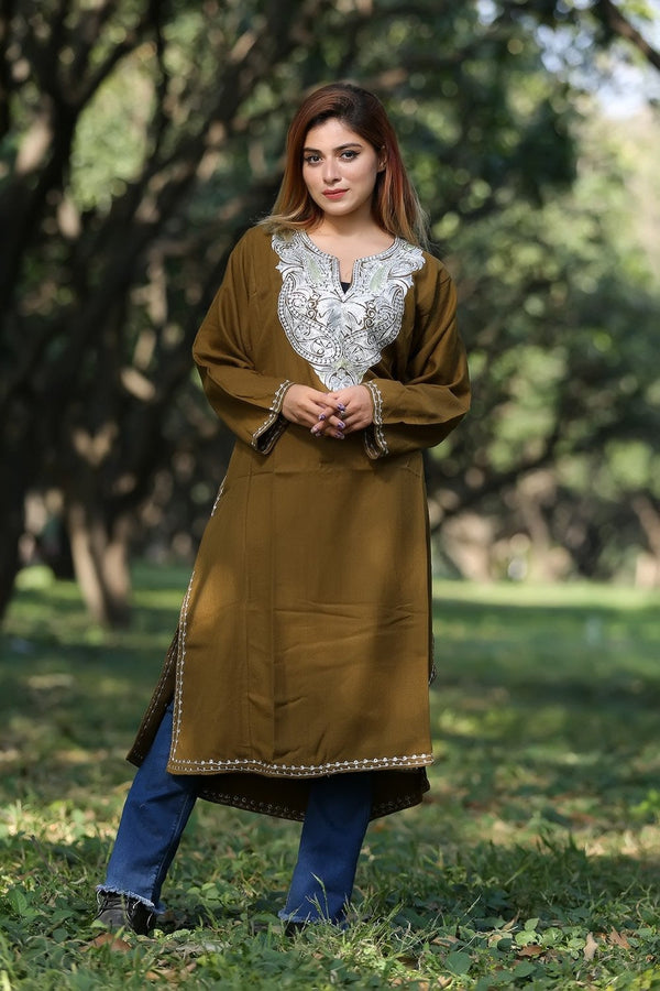 Buy Kashmiri Phirans Online | Kashmiri Dress For Ladies – Kashmirvilla