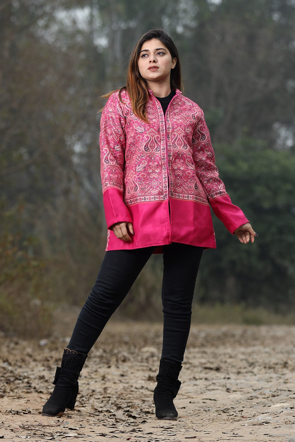 Pink designer shop jacket