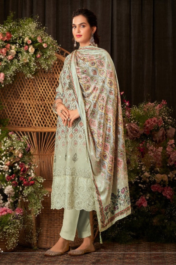 Buy Kashmiri Woolen Unstitched Suit Online | Kashmiri Winter Suits ...