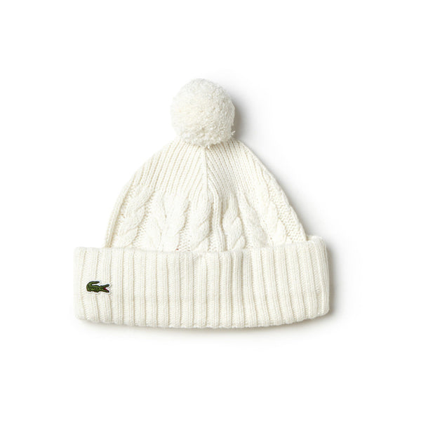 bonnet lacoste pompon