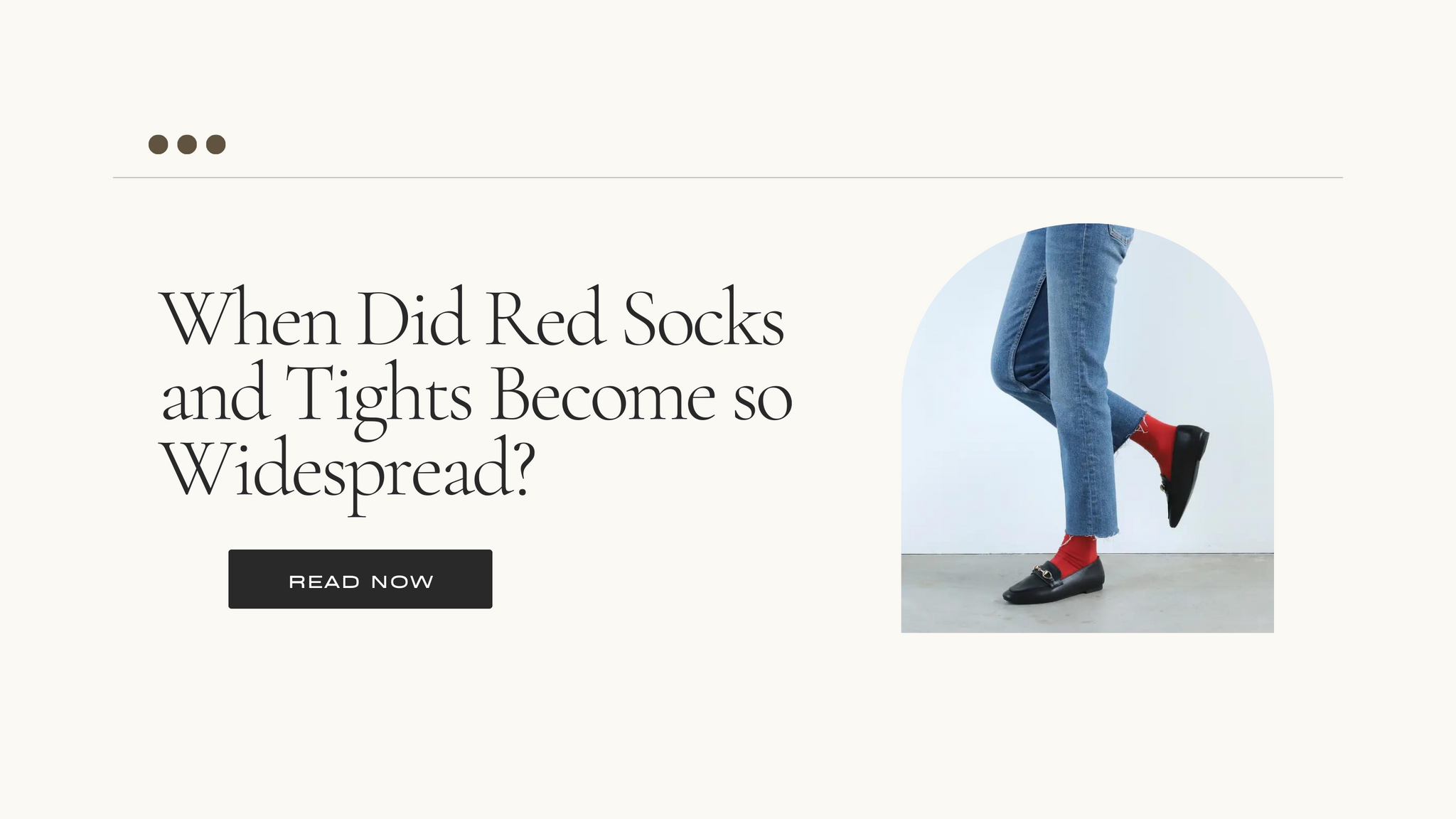 Trend Alert: When Did Red Socks and Tights Become so Widespread? – Tabio UK