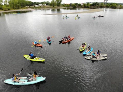 Crescent Kayaks on Quarry Springs