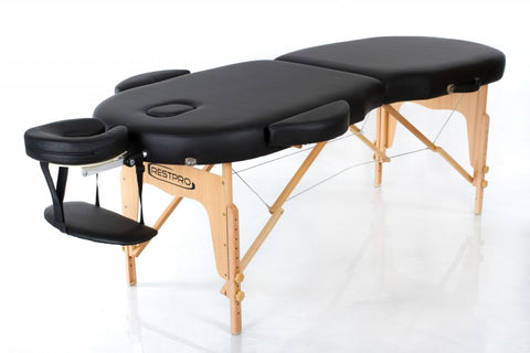 Table de massage avec creux