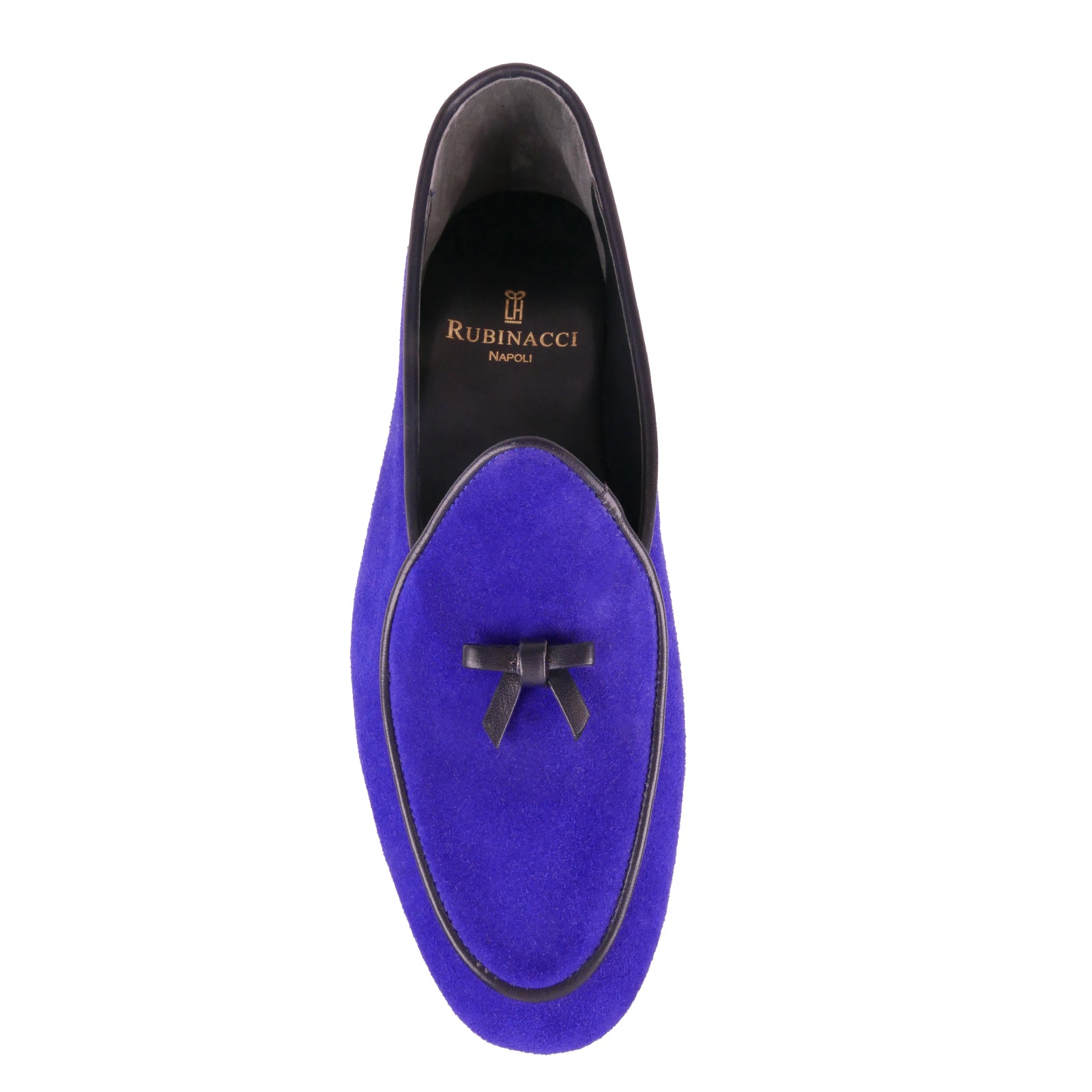 Buy Handmade Blue Suede MEN LOAFERS 