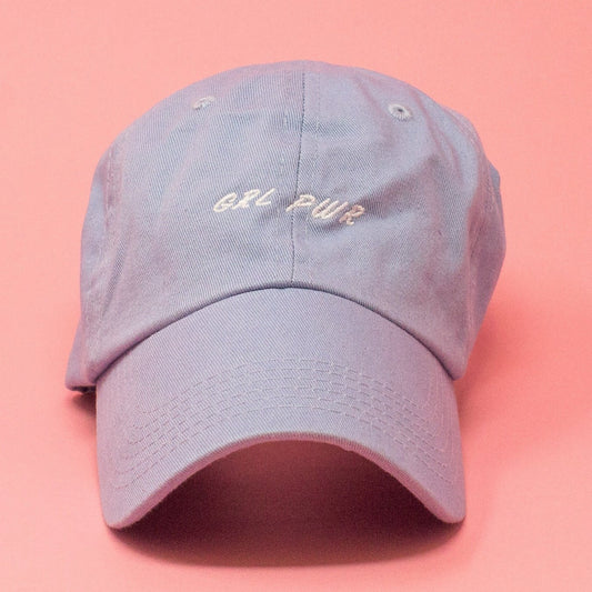 GRL PWR Baseball Cap - Powder Blue